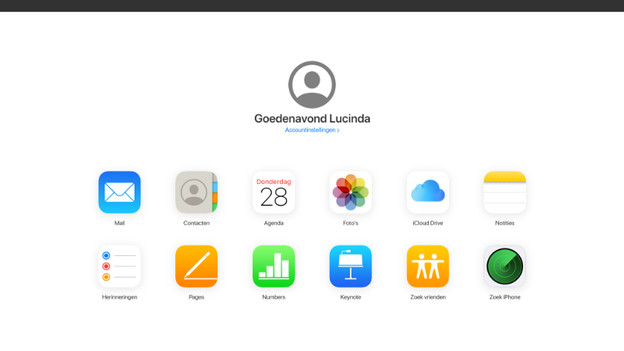Wähle „iPhone-Suche“ aus.