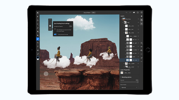 Install Photoshop on the iPad