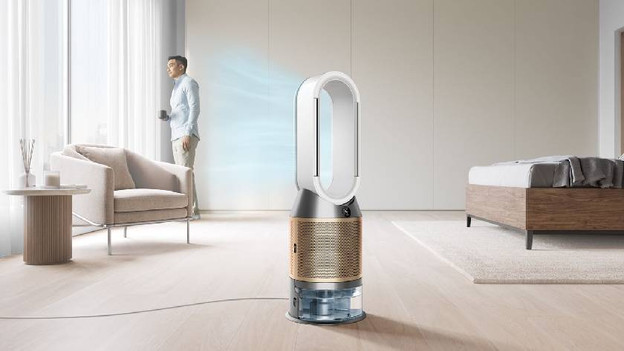 Fans with cleaning function