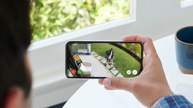 Ring-Bilder auf einem Smartphone ansehen