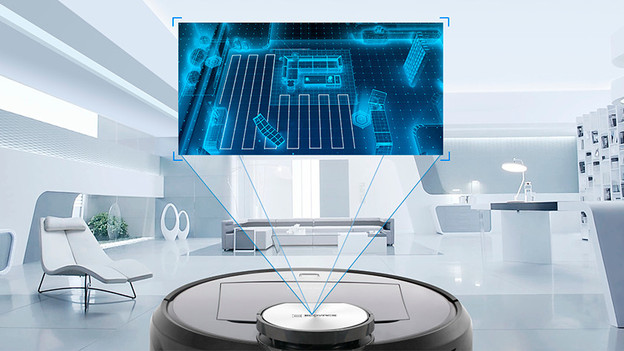 ceiling recognition robot vacuum