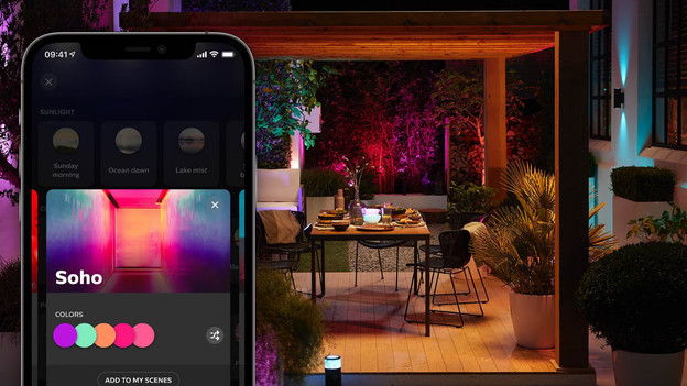 Hue App Soho Lichtszene