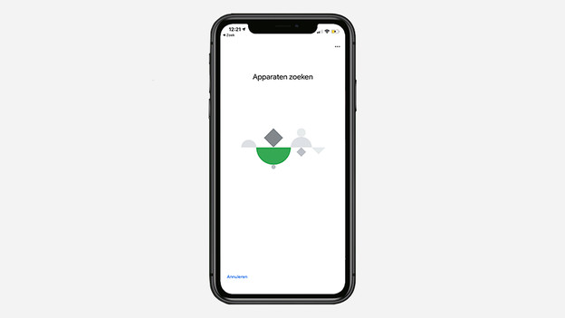 Search for devices in Google Home
