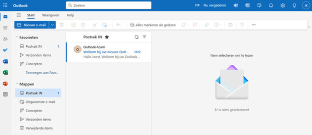 Microsoft E-Mail-Postfach