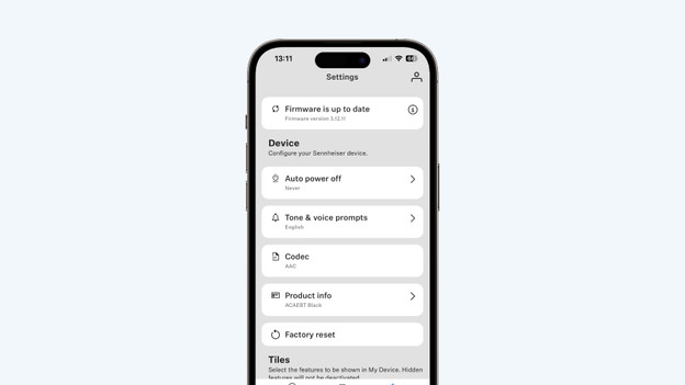 Update Sennheiser headphones