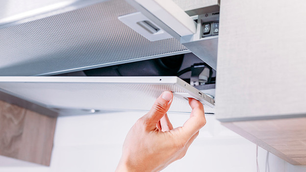 Klicke den Fettfilter los