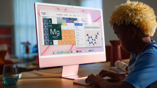 iMac: für einen festen Arbeitsplatz geeignet