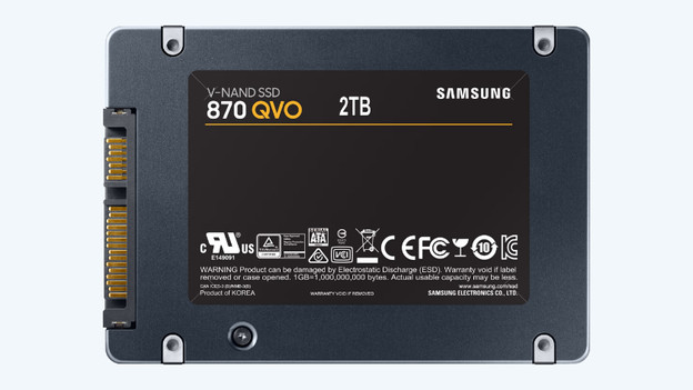 Samsung 870 QVO: QLC (Quad Level Cell)