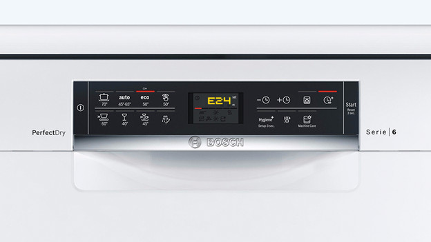 Bosch dishwasher error E24