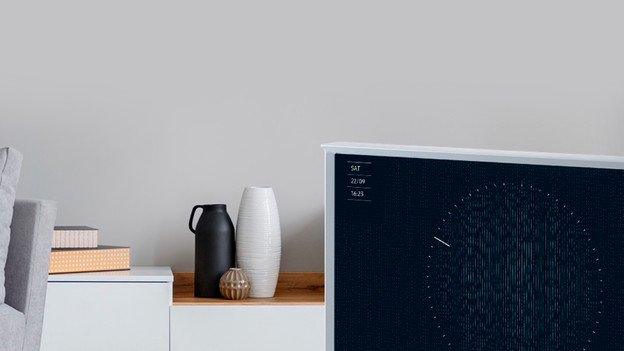Samsung Serif QLED-Bildschirm