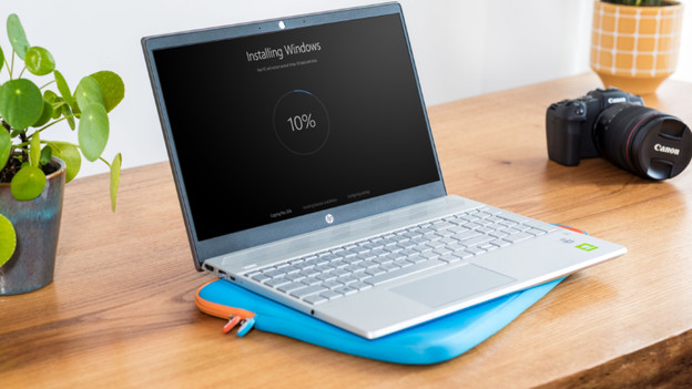 Installiere Windows neu