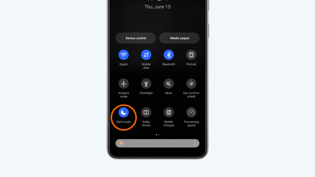 Dark mode Android