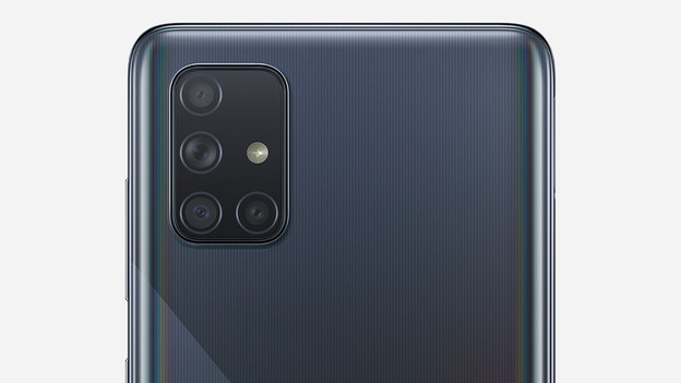 Samsung A71: standard quality photos, record in 4K