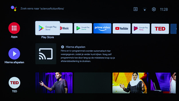 Smart-Plattform: Apps auf Beamer