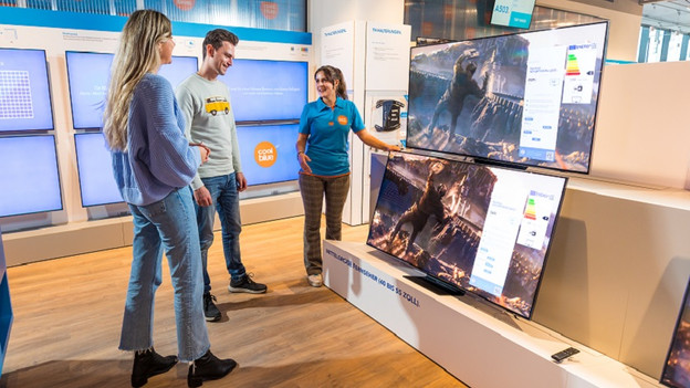 In direct comparison