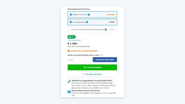 Installationsservice durch Coolblue
