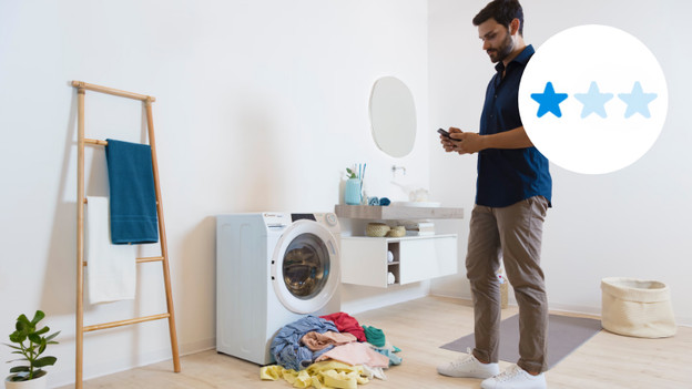 Waschmaschine mit Waschqualität der Basisklasse