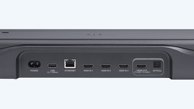 JBL Bar 1300 and Bar 1000: 3 ports