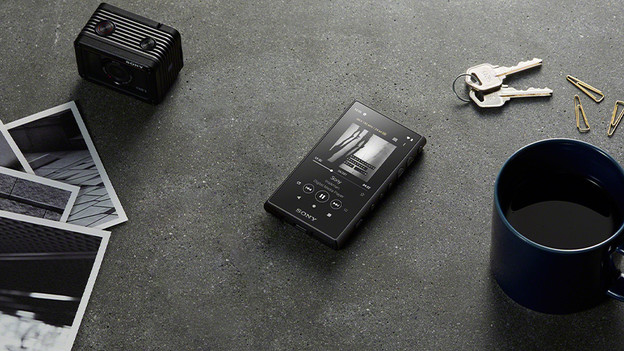 MP3-Player auf dem Tisch