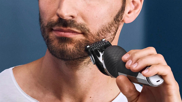 Trim with a beard trimmer attachment