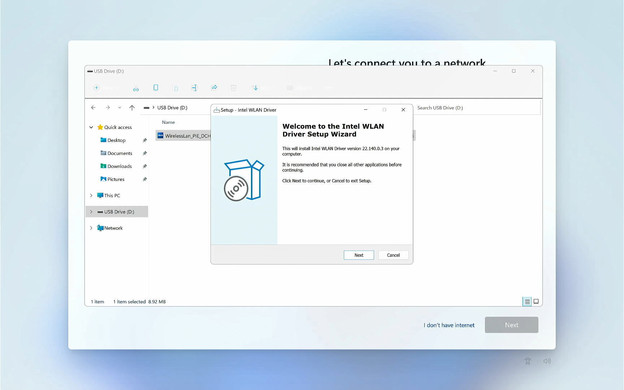 Windows WiFi settings