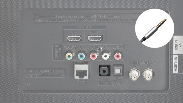 Audiokabel und Anschluss