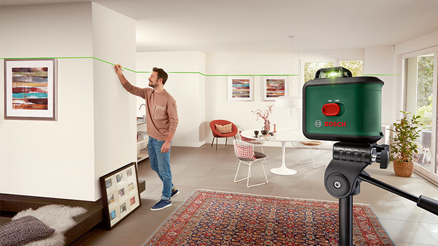 Kreuzlinienlaser auswählen