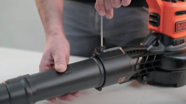 Switch leaf blower blowpipe