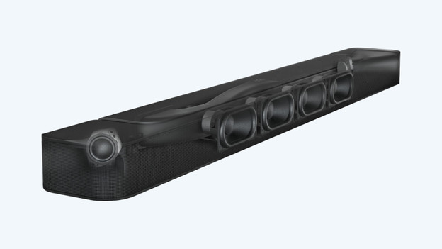 JBL Bar 300: 6, of which 2 aimed outward to the left and right