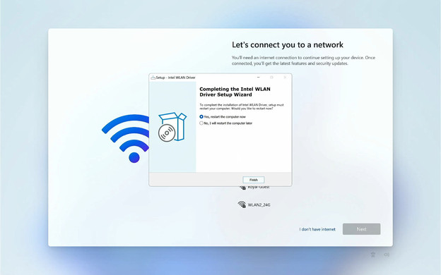 Windows WiFi settings