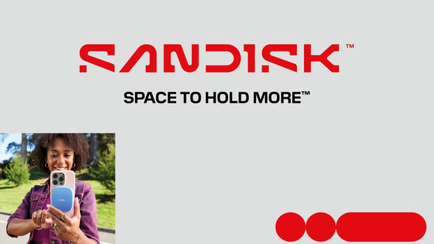 SANDISK - das neue Branding