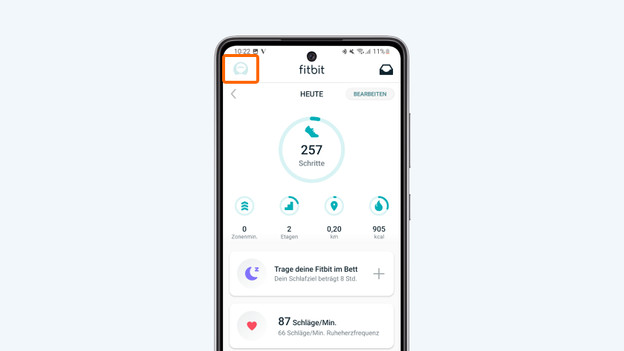 Fitbit-App-Profil