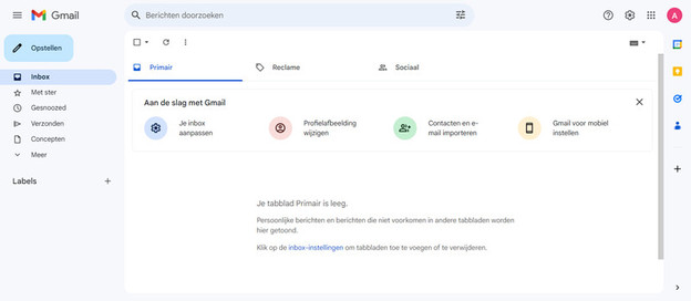 Google E-Mail-Postfach
