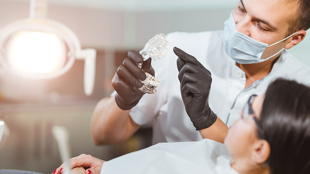 Erklärung Zahnarzt entzündetes Zahnfleisch