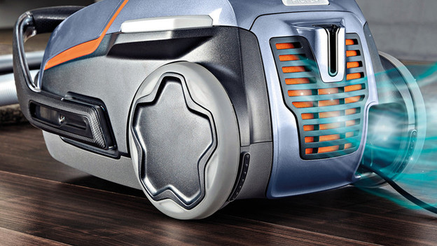 Abluftfilter und Staubsauger