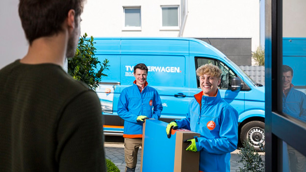 Take the TV with you or have it delivered?