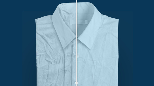 Kleidung mit weniger Falten