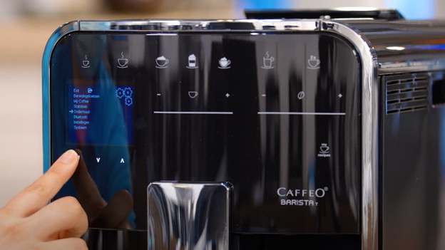 Stelle die Maschine ein