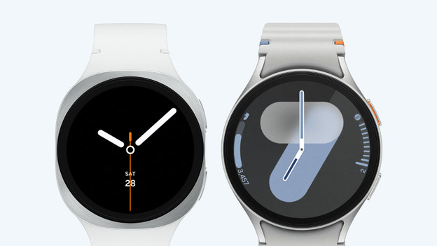 Akkulaufzeit Galaxy Watch8 und Watch7 im Vergleich