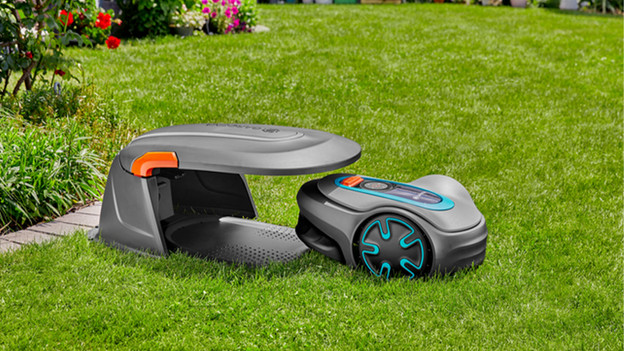 Kostenlose Garage beim Kauf eines Gardena Mähroboters