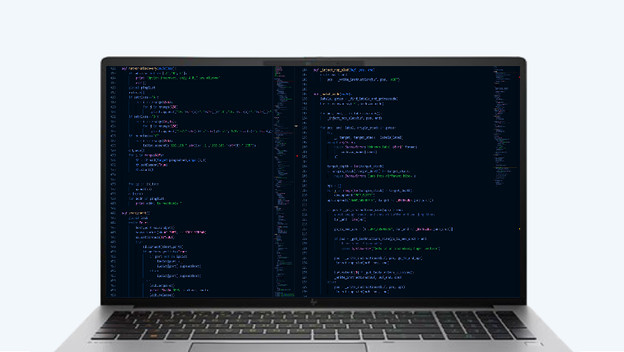 HP Workstation mit Python-Codierung