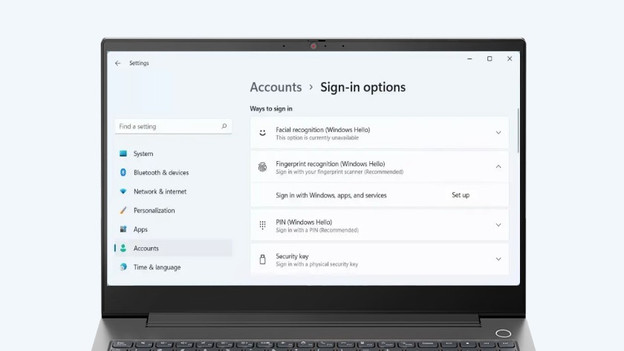 Settings menu Windows 11