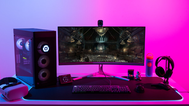 Hardcore PC gaming setup