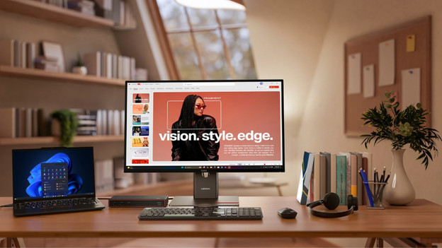 Lenovo USB4 Dockingstation in Gebrauch