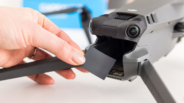 DJI Cx label sticker battery compartment