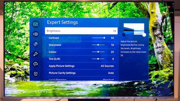 Adjust the brightness of your TV