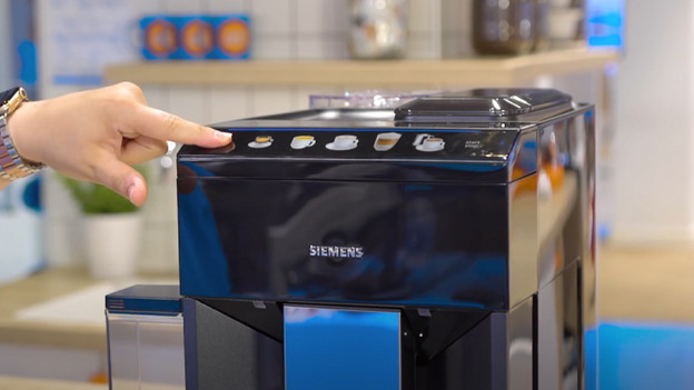 Schalte die Maschine ein