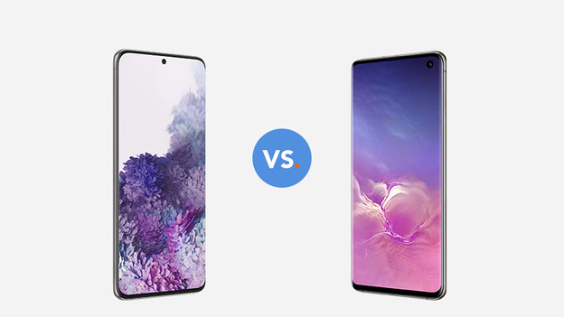 Compare the Samsung S20 to the S10