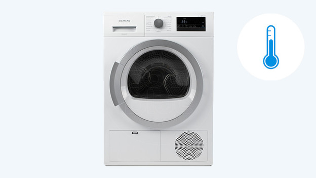 Kondenstrockner: hoch (Wäsche nutzt sich schneller ab)