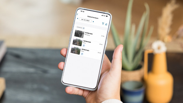 Bewegungsmeldungen von eufy Kameras